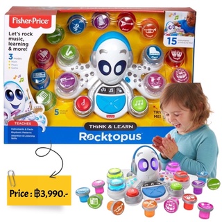 Fisher-Price Think & Learn Rocktopus, Interactive Preschool Toy