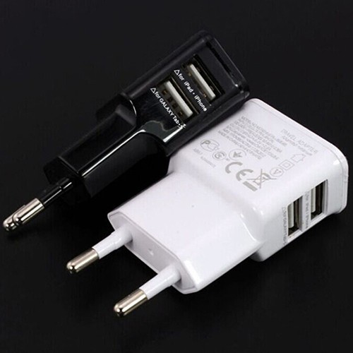 อะแดปเตอร์-5-v-2a-dual-ports-eu-plug-usb-สำหรับ-iphone-samsung-ipad-ipod