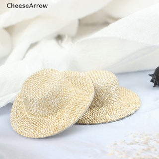 ภาพขนาดย่อของภาพหน้าปกสินค้าCheesearrow หมวกฟางสาน ขนาดเล็ก สําหรับตกแต่งบ้านตุ๊กตา 2 ชิ้น จากร้าน cheesearrow11.th บน Shopee ภาพที่ 2