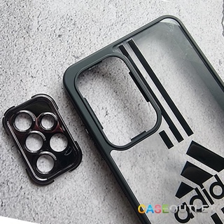 เคส Samsung Galaxy A52 A52s | A53 เคส หลังแข็ง ใส ขอบสี ลายกีฬา ถอดแผงกล้องได้ กันกล้อง คลุมเลนส์