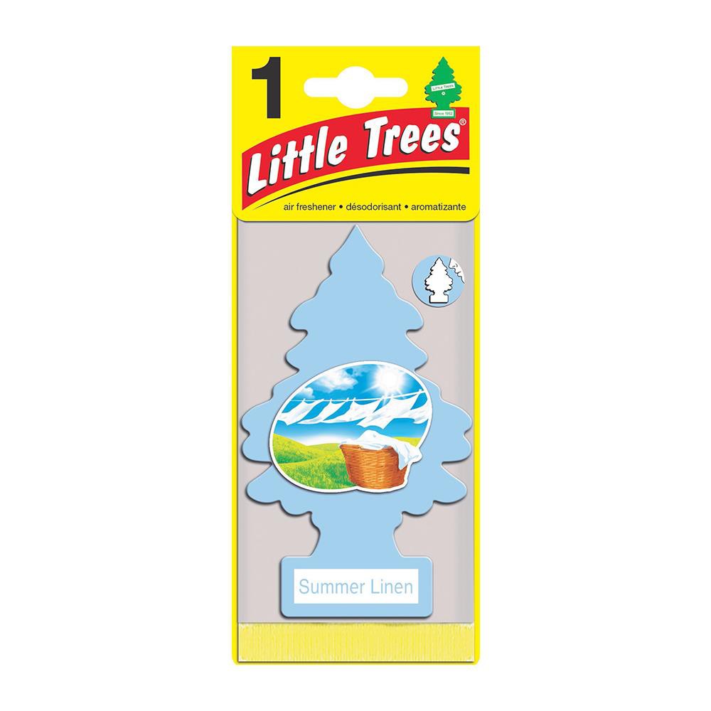 air-freshener-paper-daily-fresh-air-refresher-general-use-little-trees-summer-linen-air-freshener-desiccant-home-use-น้ำ