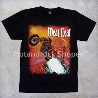 เสื้อยืดผ้าฝ้ายพรีเมี่ยม เสื้อวง LMeat Loaf TDM 1843 Hotandrock