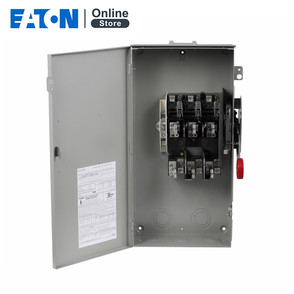 eaton-safety-switch-เซฟตี้สวิทซ์แบบไม่มีฟิวส์-3เฟส-4สาย-3phase-4w-600v-30a-outdoor-with-non-fusible-รหัส-dh361urk