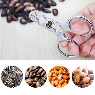 ACT❤Multi-function Melon Seed Plier Scissor Nut Cracker Opener Clamp Shucker