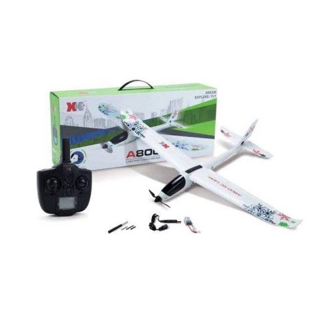 XK A800 4CH 780mm 3D6G Système RC Planeur Avion Compatible Futaba
