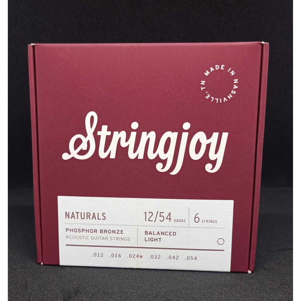 สายกีต้าร์โปร่ง-acoustic-stringjoy-12-54-phosphor-bronze-made-in-nashville-usa