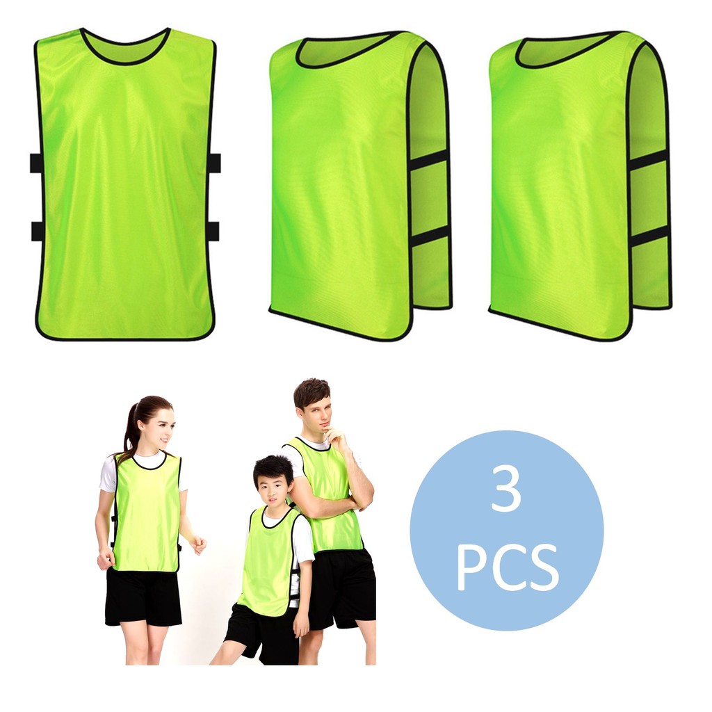 เสื้อสี-ทีมกีฬา-unisex-gym-team-sports-vest-3-ชิ้น-สำหรับผู้ใหญ่