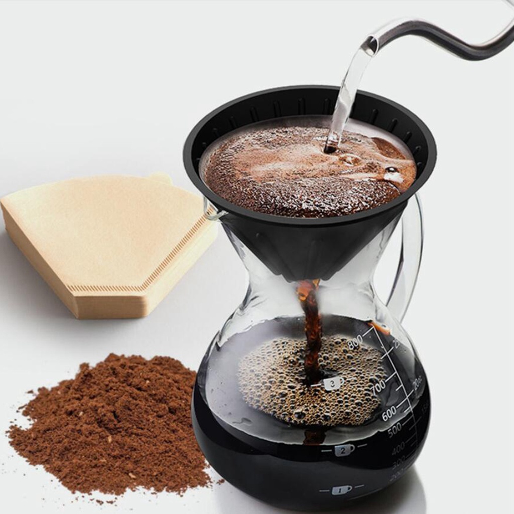 Bincoo Silicone Coffee Dripper Coffee Pot Foldable Pour Over Cone