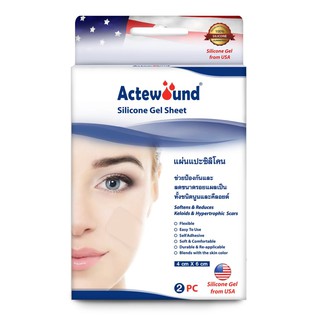 ภาพหน้าปกสินค้า(แบบม้วน มาใหม่) Actewound Silicone Gel Sheet แผ่นแปะ ซิลิโคน ที่เกี่ยวข้อง