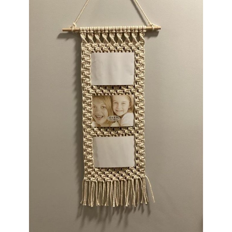 macrame-picture-frame-wall-hangings-มาคราเม่-กรอบรูปแขวนผนัง