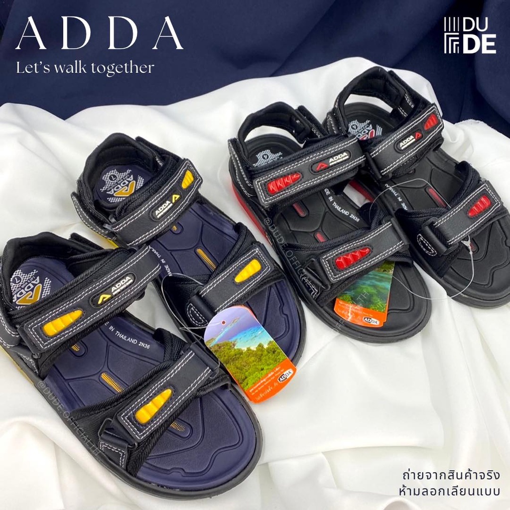 [2N36] รองเท้ารัดส้น ADDA แอดด้า เดินป่า ใส่ได้ทุกวัย ทั้งผู้ชายและ ...