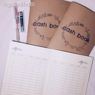 ○📓4ฟรี1สมุดรายรับรายจ่าย ขาวดำ🖊พร้อมส่ง