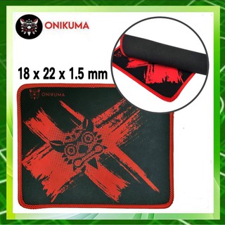 แผ่นรองเม้าส ONIKUMA Gaming Mousepad ขนาด 18x22 หนา 1.5 mm ราคาถูก