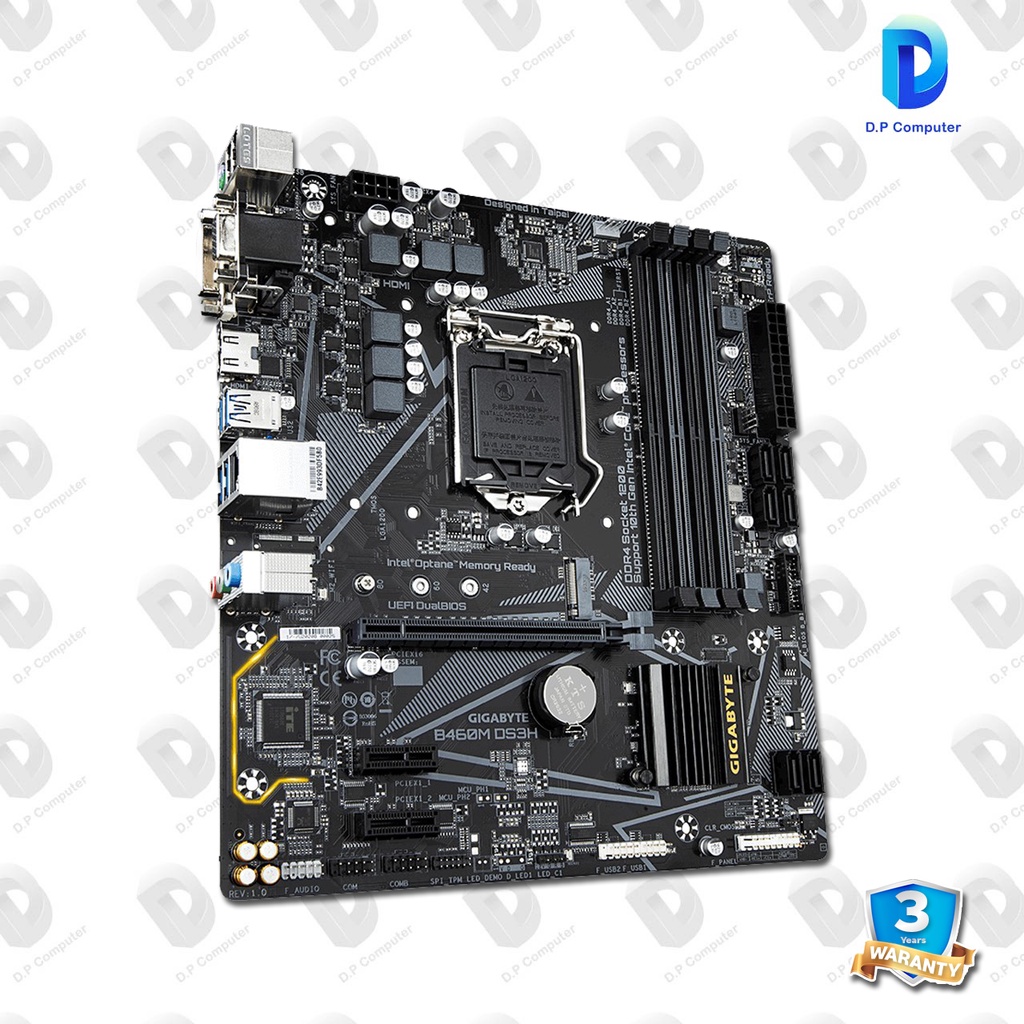 gigabyte-b460m-ds3h-v2-mainboard-เมนบอร์ด