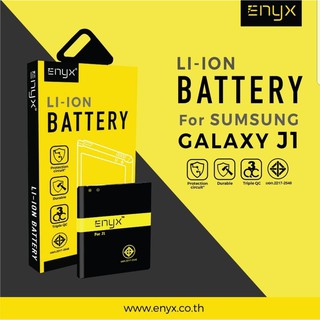 Enyx  แบตเตอรี่ Samsung J1 , J100 ความจุ 1850 mAh  **ของแท้ รับประกัน**