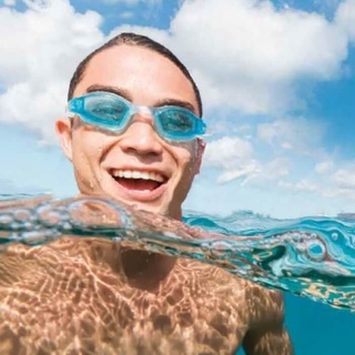 ภาพขนาดย่อของสินค้าINTEX แว่นตา แว่นตาว่ายน้ำ แว่นว่ายน้ำ Free Style Sport Goggles คละสี รุ่น 55682