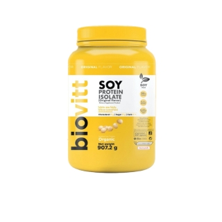 [โค็ดลดพิเศษ 15% : PERFFSOG] ส่งฟรี Biovitt Soy Protein ไม่มีน้ำตาล ไขมัน ไบโอวิต โปรตีน ถั่วเหลือง ซอยโปรตีน