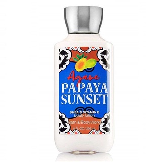 Bath &amp; Body Works Agave Papaya Sunset Body Lotion 236ml. ของแท้