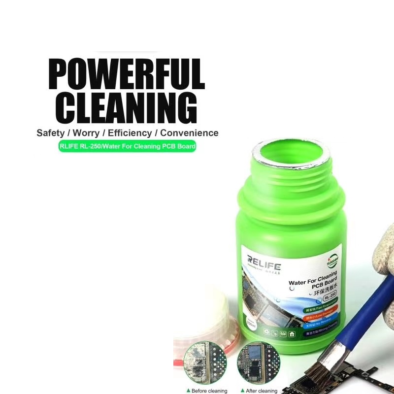 RL250 250ml Water For PCB Board Ultrasonic Cleaner Liquid Motherboard