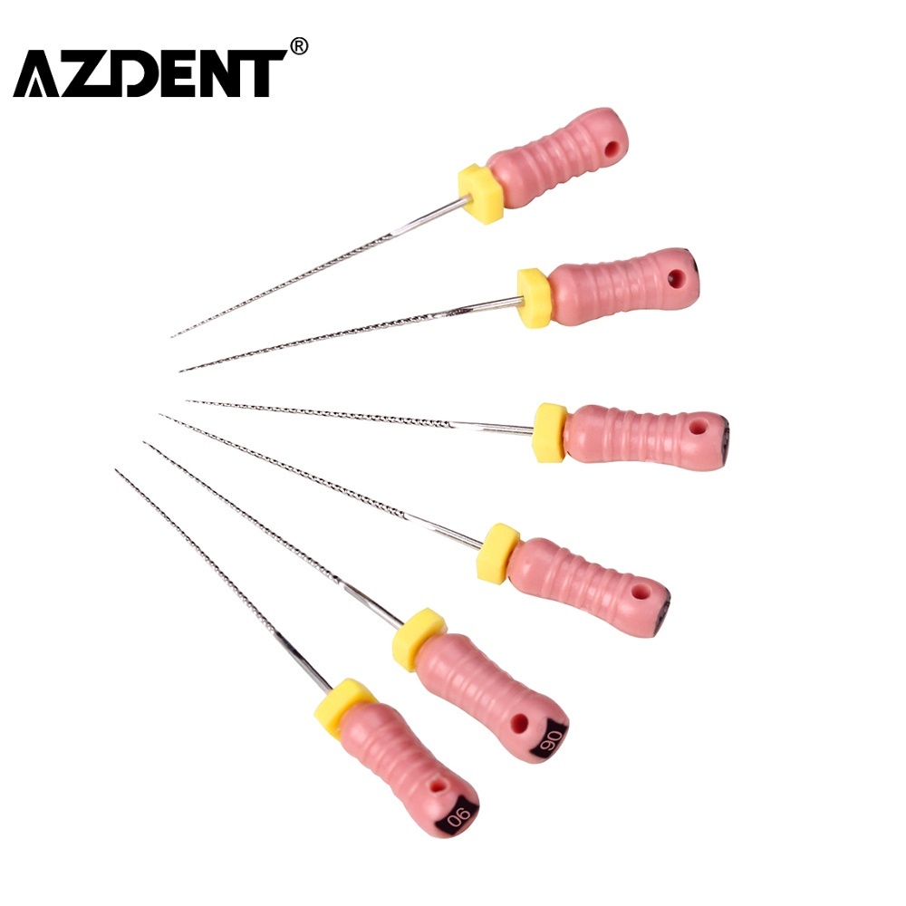 azdent-เครื่องมือทันตกรรม-k-file-endodontic-สแตนเลส-21mm