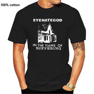 เสื้อคู่ - ผู้ชายนุ่มสบาย Tshirts Eyehategod ในนามของความทุกข์ทรมานฝ้ายที