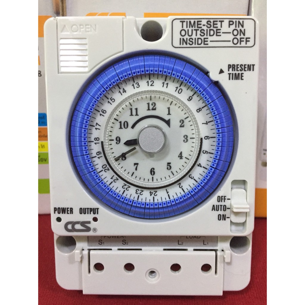 TIMER RELAY นาฬิกาตั้งเวลา 24 ชม. รุ่น TB388 | Shopee Thailand