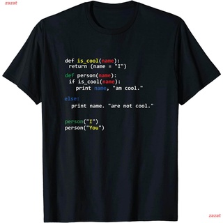 New👕zazat นักเขียนโปรแกรม Programmer Coder Programming Coding Computer Science Gift T-Shirt t shirt men cotton เสื้อยืด