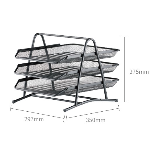 ชั้นวางเอกสาร-ที่ใส่เอกสาร-ถาดใส่เอกสาร-ที่เก็บเอกสาร-มี-3-ชั้น-ตะแกรงเหล็กใส่เอกสาร-1-ชิ้น-พร้อมส่ง