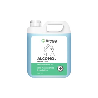 BRYG ALCOHOL HAND GEL 77% v/v 1000ml. SANITIZER ชนิดเจล มาตรฐานใหม่ อย. บริก แอลกอฮอล์ แฮนด์ เจล