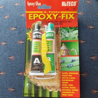 กาวอีพ็อกซี่ 2 ตัน สีใส แห้งเร็ว 5 นาทีออลทีโก้ Alteco 2 Ton EPOXY 5 Min. Quick Set