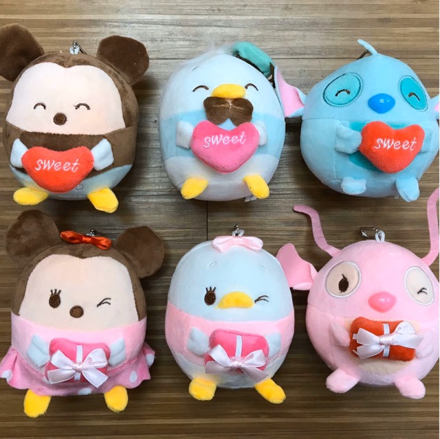 การันตี-ถูกที่สุด-พวงกุญแจ-disney-ufufy-keyring-5-รุ่นใหม่-6-ลายน่ารักมากๆ