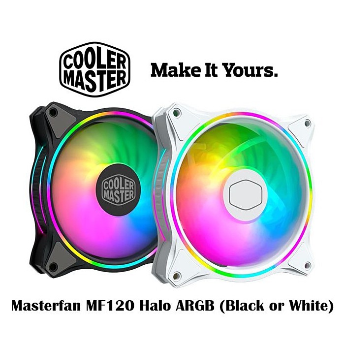 ภาพสินค้าCooler Master MASTERFAN MF120 HALO ARGB (Single Pack) (MFL-B2DN-18NPA-R1) จากร้าน hardware_corner บน Shopee ภาพที่ 2