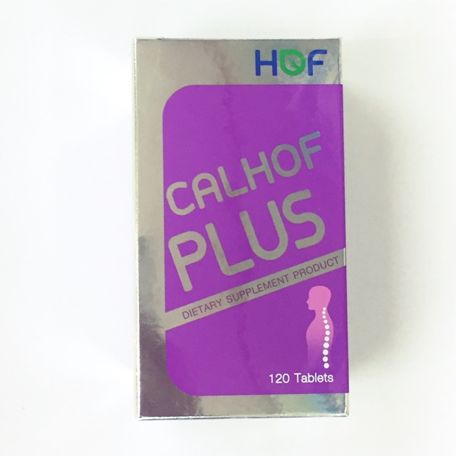 ภาพสินค้าแคลเซียม CALHOF PLUS 120 เม็ด , แคลฮอฟ พลัส จากร้าน worldwideherb บน Shopee ภาพที่ 3