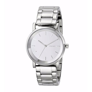 DKNY นาฬิกาข้อมือผู้หญิง รุ่น NY2177 - Silver/White ของแท้ รับประกัน 1 ปี