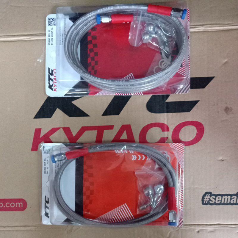 ชุดสายเบรก ktc kytaco 130 ซม. และ 202 ซม. dot5 nmax non abs | Shopee ...