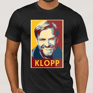 เสื้อยืดสีขาวเสื้อยืด ผ้าฝ้าย พิมพ์ลายฟุตบอล Jurgen Klopp Jürgen Klopp สําหรับผู้ชาย และผู้หญิงS-4XL