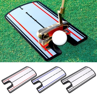 สินค้า LU Golf Putting Mirror Alignment Training Gesture Aid Swing Trainer Line Motion Practice Tool