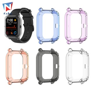 ExhG❤ กรอบนาฬิกา แบบใส TPU กันกระแทก สำหรับ Huami Amazfit GTS Smart Watch