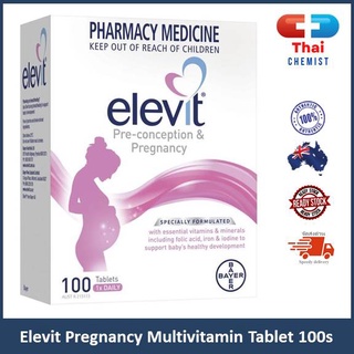 Elevit Pregnancy Multivitamin Tablet 100s แอลวิต 03/2024