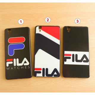 OPPO R7s เคสขอบนิ่มเส้นนูน FILA