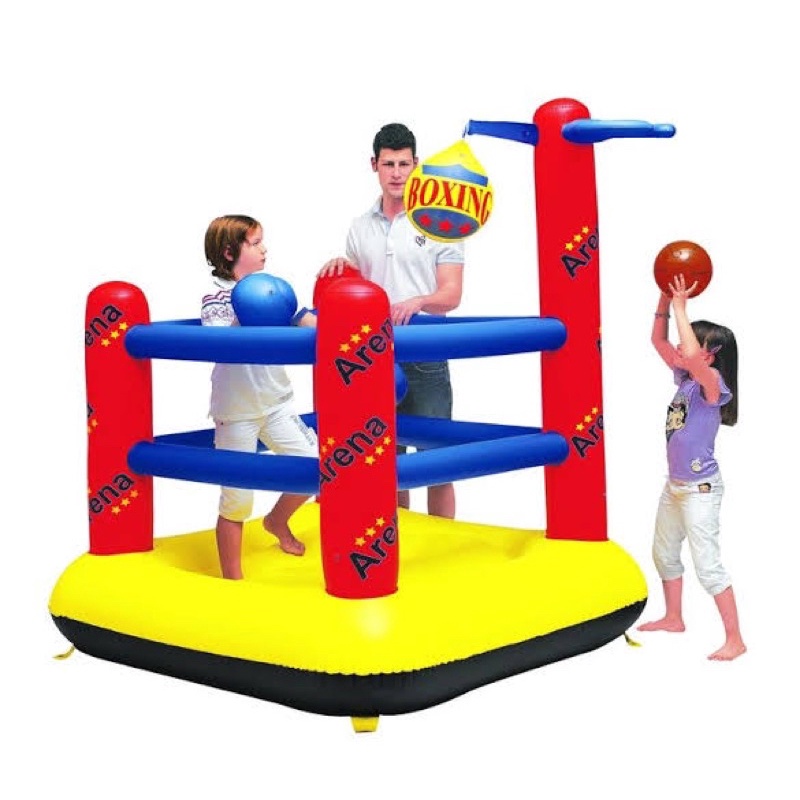 บ้านลม-ค่ายมวยเป่าลม-jilong-boxing-infloatable