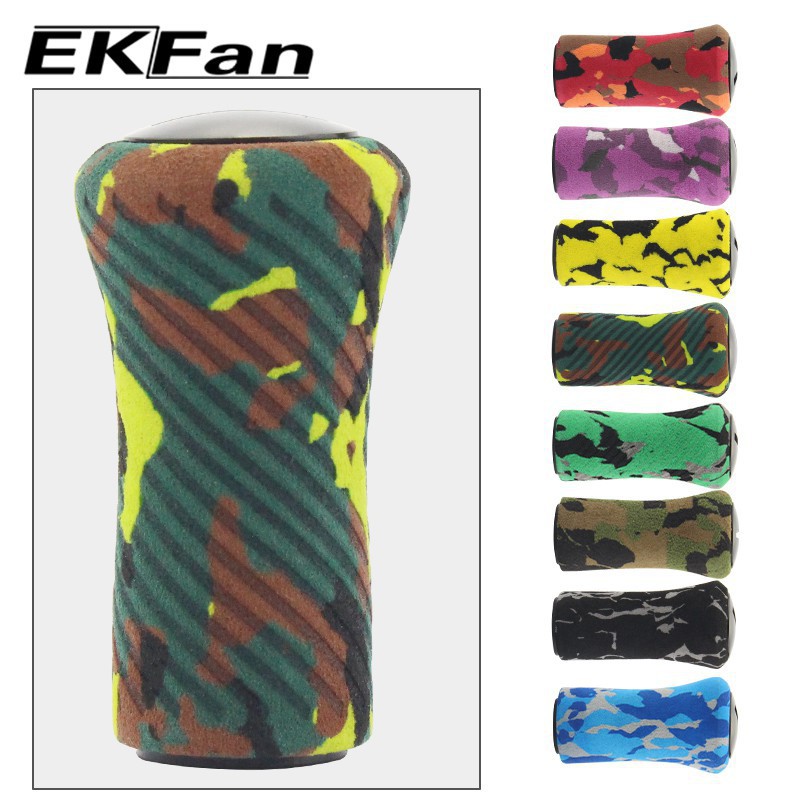 ekfan-สำหรับ-daiwa-amp-shimano-camouflage-eva-ลูกบิดจับ-diy-อุปกรณ์จับรอกตกปลาพร้อมปะเก็นโดยไม่ต้องรอกแบริ่ง