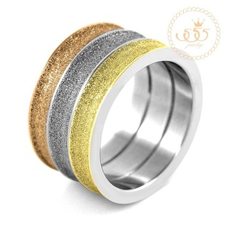 555jewelry แหวนดีไซน์สวยงาม รุ่น MNC-R353-MT  (Multicolor) [R32]