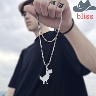 Bliss สร้อยคอโช้กเกอร์ รูปไดโนเสาร์น่ารัก สําหรับผู้ชาย และผู้หญิง