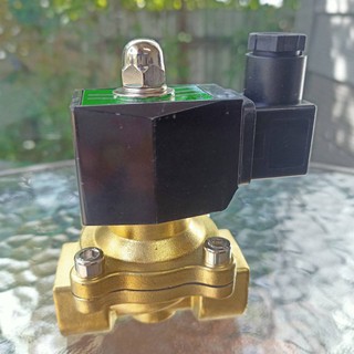 [บ้านเครื่องกรอง] โซลินอยด์ SOLENOID VALVE 2W200-20S-DC24V โซลินอยด์ 6 หุน