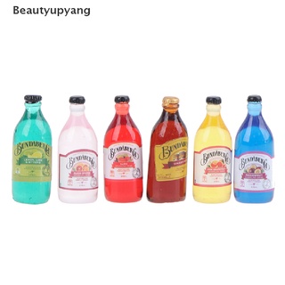 [Beautyupyang] โมเดลขวดเครื่องดื่มจิ๋ว 1:12 1:6 สําหรับตกแต่งบ้านตุ๊กตา ห้องครัว 10 ชิ้น