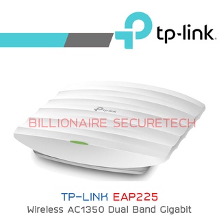 TP-LINK EAP225 : AC1350 Wireless MU-MIMO Gigabit Ceiling Mount Access Point **ประกัน SYNNEX**