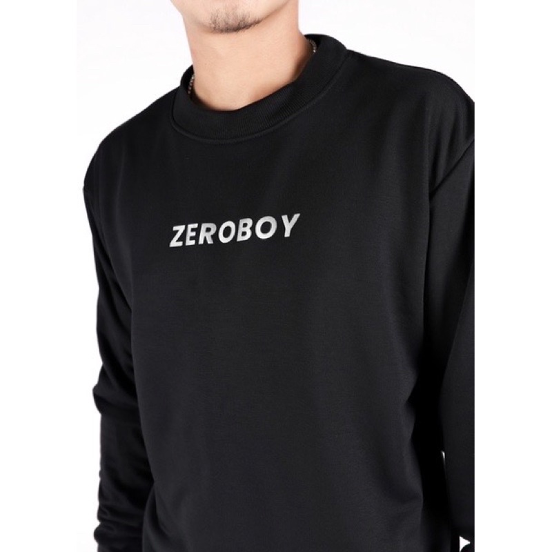 zeroboy-sweater-reface-เสื้อสเวตเตอร์-logo-สะท้อนแสง