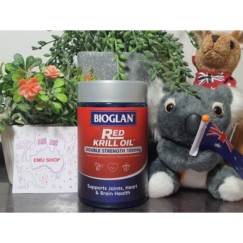 Bioglan Red Krill Oil 1000 mg 60 Capsules Shopee Thailand