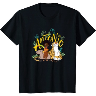 เสื้อยืดผ้าฝ้ายพรีเมี่ยม เสื้อยืด พิมพ์ลาย Disney Encanto Antonio